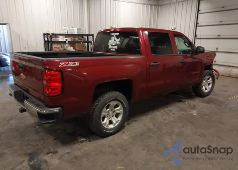 2014 Chevrolet Silverado 1500 2Lt из США, поврежденный, VIN 3GCUKREC4EG339740